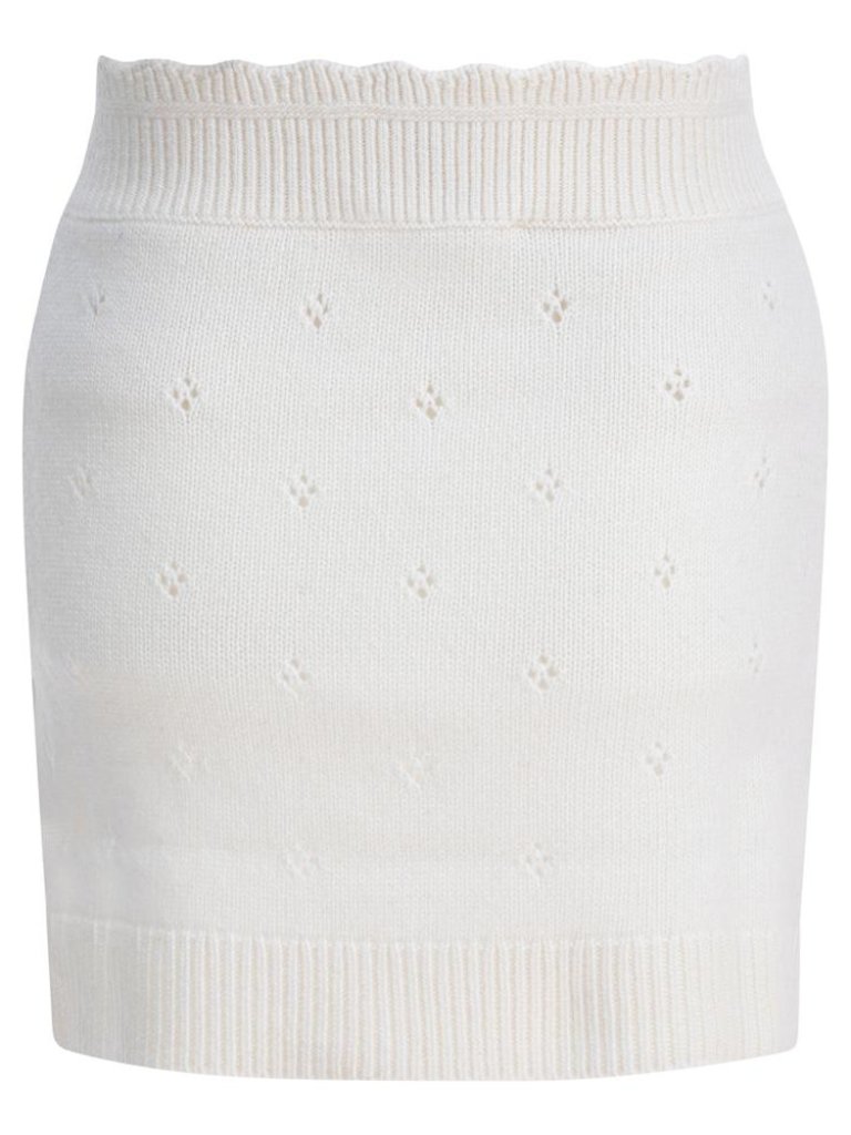 Chlo Wool Skirt Tag Size L Women
